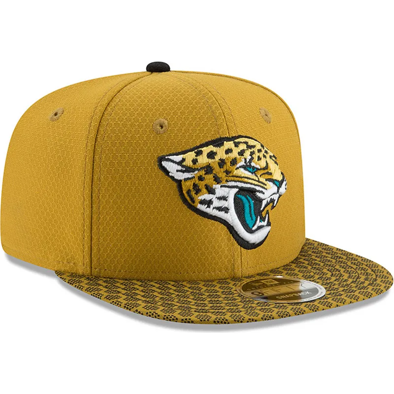 cappelli-piatta-giallo-snapback-9fifty-sideline-dei-jacksonville-jaguars-nfl-di-new-era