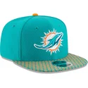 cappellino-piatto-blu-snapback-9fifty-sideline-dei-miami-dolphins-nfl-di-new-era
