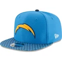 mutzen-flach-blau-snapback-9fifty-sideline-der-los-angeles-chargers-nfl-von-new-era