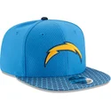 cappelli-piatta-blu-snapback-9fifty-sideline-dei-los-angeles-chargers-nfl-di-new-era