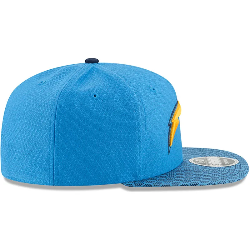 cappelli-piatta-blu-snapback-9fifty-sideline-dei-los-angeles-chargers-nfl-di-new-era