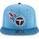 cappellino-piatto-blu-snapback-9fifty-sideline-dei-tennessee-titans-nfl-di-new-era