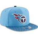 cappellino-piatto-blu-snapback-9fifty-sideline-dei-tennessee-titans-nfl-di-new-era