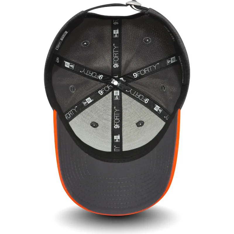 cappelli-curva-grigio-cinghia-regolabile-9forty-dei-mclaren-racing-formula-1-di-new-era cappelli-curva-grigio-cinghia-regolabile-9forty-dei-mclaren-racing-formula-1-di-new-era