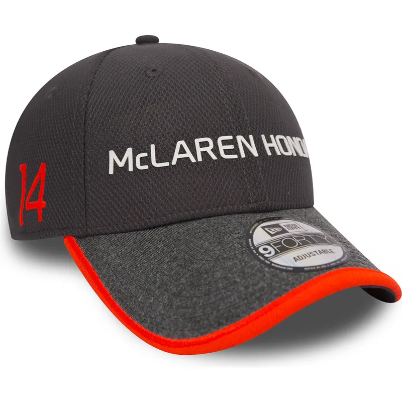 cappelli-curva-grigio-cinghia-regolabile-9forty-fernando-alonso-dei-mclaren-racing-formula-1-di-new-era cappelli-curva-grigio-cinghia-regolabile-9forty-fernando-alonso-dei-mclaren-racing-formula-1-di-new-era