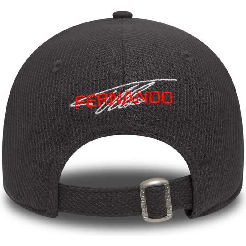cappelli-curva-grigio-cinghia-regolabile-9forty-fernando-alonso-dei-mclaren-racing-formula-1-di-new-era cappelli-curva-grigio-cinghia-regolabile-9forty-fernando-alonso-dei-mclaren-racing-formula-1-di-new-era