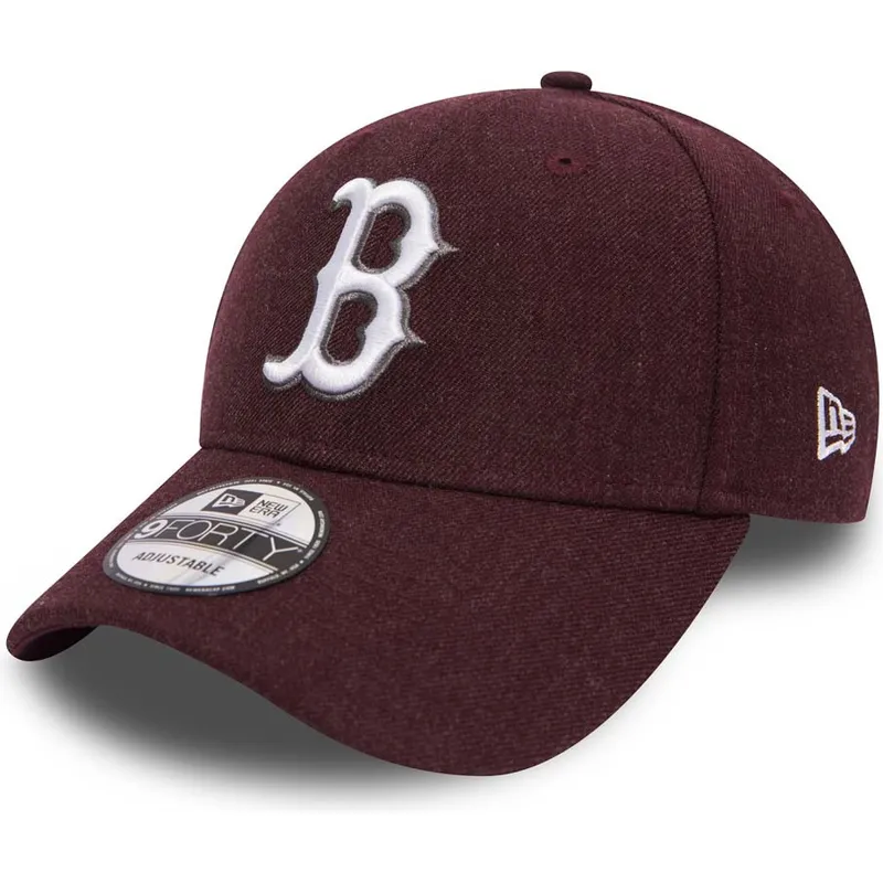 cappelli-curva-viola-cinghia-regolabile-9forty-seasonal-heather-dei-boston-red-sox-mlb-di-new-era