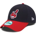 cappelli-curva-nero-cinghia-regolabile-9forty-the-league-dei-cleveland-indians-mlb-di-new-era