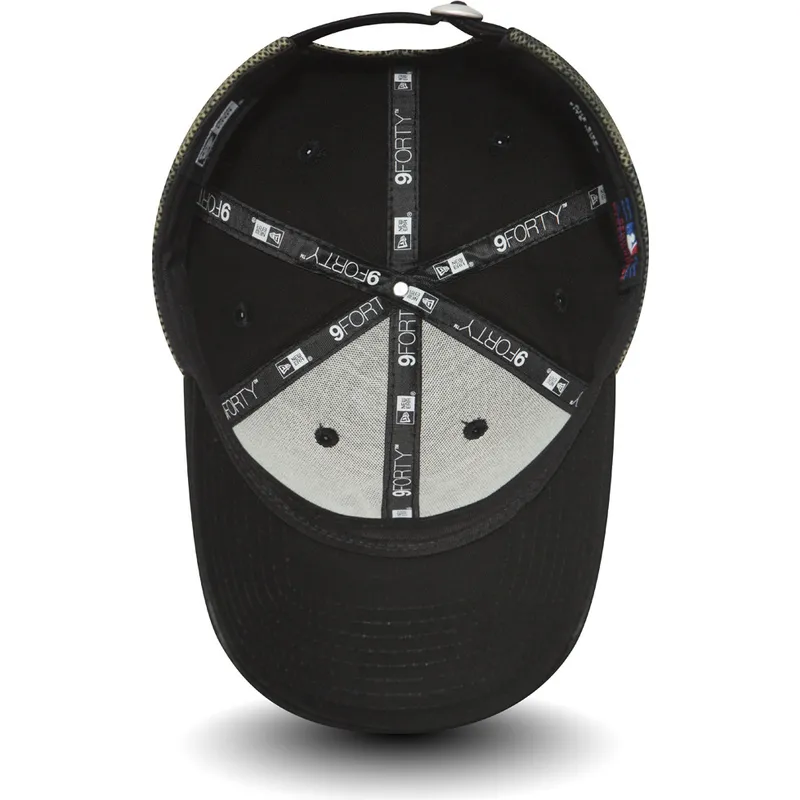 cappelli-curva-mimetizzazione-cinghia-regolabile-9forty-mesh-overlay-dei-new-york-yankees-mlb-di-new-era