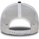 cappelli-curva-rosso-snapback-granate-oro-9forty-essential-dei-new-york-yankees-mlb-di-new-era