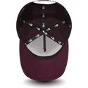 cappelli-curva-viola-cinghia-regolabile-granate-granate-9forty-seasonal-heather-a-frame-dei-pittsburgh-pirates-mlb-di-new-era
