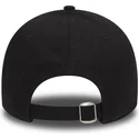 schwarze-verstellbare-9forty-kappe-mit-gebogenem-schirm-brooklyn-nets-nba-new-era-mit-filz-infill