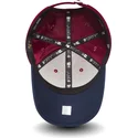 cappellino-curvo-rosso-e-blu-regolabile-9forty-mesh-cleveland-cavaliers-nba-di-new-era