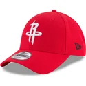 cappellino-curvo-rosso-regolabile-9forty-the-league-dei-houston-rockets-nba-di-new-era