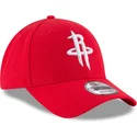 cappellino-curvo-rosso-regolabile-9forty-the-league-dei-houston-rockets-nba-di-new-era
