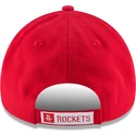 cappellino-curvo-rosso-regolabile-9forty-the-league-dei-houston-rockets-nba-di-new-era