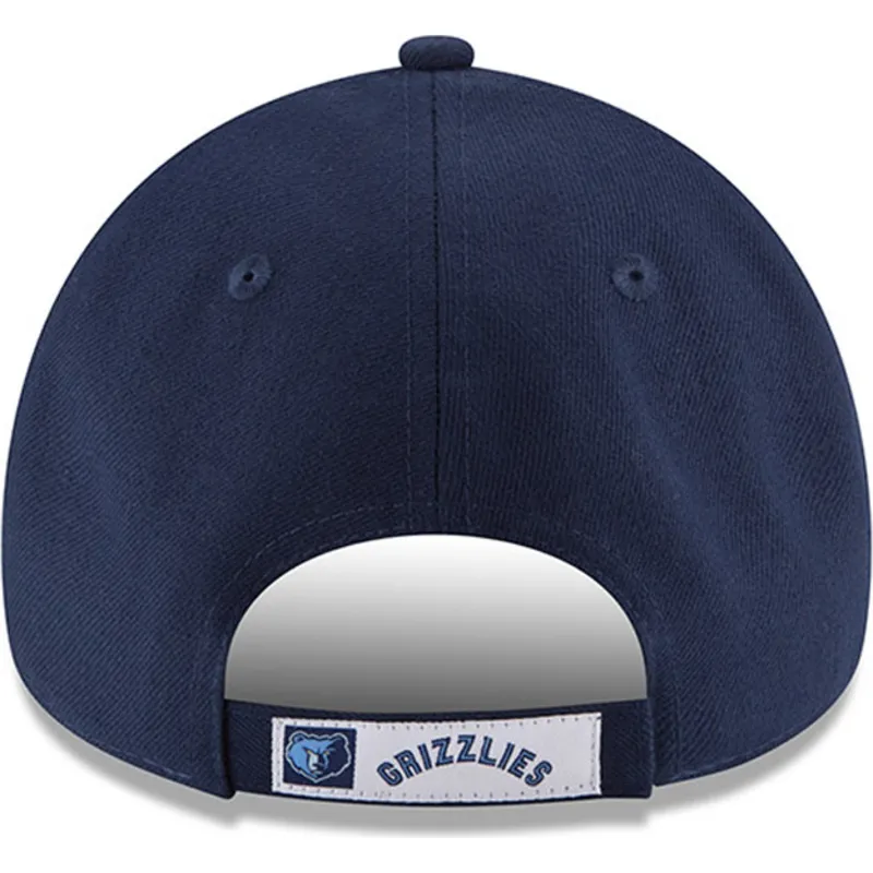 mutzen-gebogen-blau-verstellbares-band-bordado-9forty-the-league-der-memphis-grizzlies-nba-von-new-era