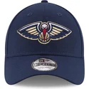 gorra-curva-azul-marino-ajustable-9forty-the-league-de-new-orleans-pelicans-nba-de-new-era