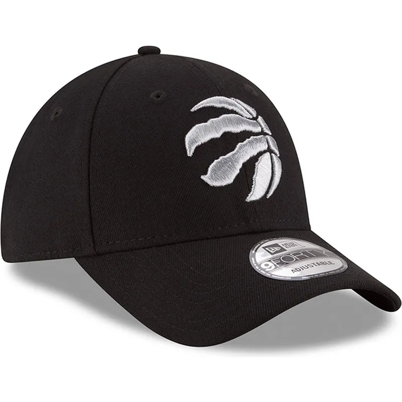 cappelli-curva-nero-cinghia-regolabile-9forty-the-league-dei-toronto-raptors-nba-di-new-era