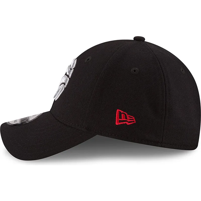 cappelli-curva-nero-cinghia-regolabile-9forty-the-league-dei-toronto-raptors-nba-di-new-era