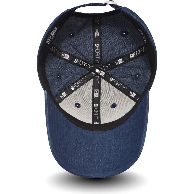 cappelli-curva-blu-cinghia-regolabile-9forty-di-new-era cappelli-curva-blu-cinghia-regolabile-9forty-di-new-era