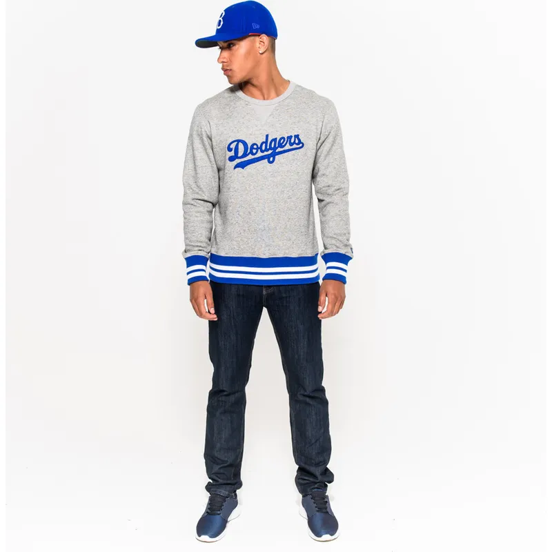 felpe-senza-cappuccio-grigio-crew-neck-heritage-dei-brooklyn-dodgers-mlb-di-new-era