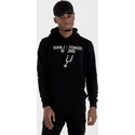 felpa-con-cappuccio-nera-pullover-hoody-dei-san-antonio-spurs-nba-di-new-era