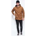 sweatshirt-mit-kapuze-braun-der-sudadera-con-capucha-marron-pullover-hoody-premium-classics-von-new-era