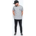 magliette-manica-corta-grigio-badge-dei-new-york-yankees-mlb-di-new-era