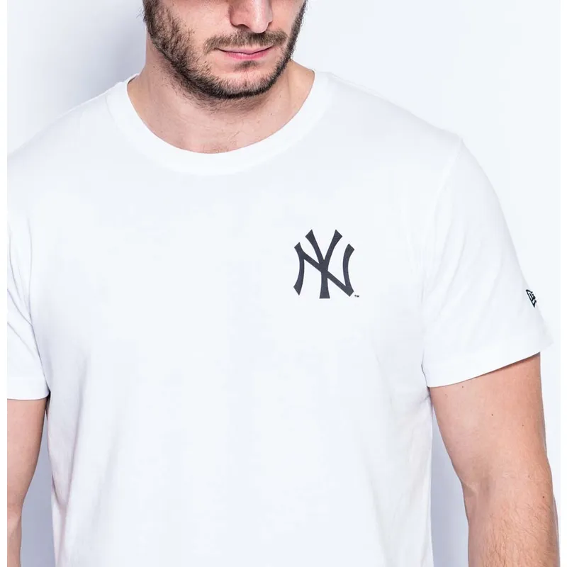 magliette-manica-corta-bianco-east-coast-graphic-dei-new-york-yankees-mlb-di-new-era