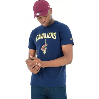 New Era Cleveland Cavaliers NBA T-Shirt blau