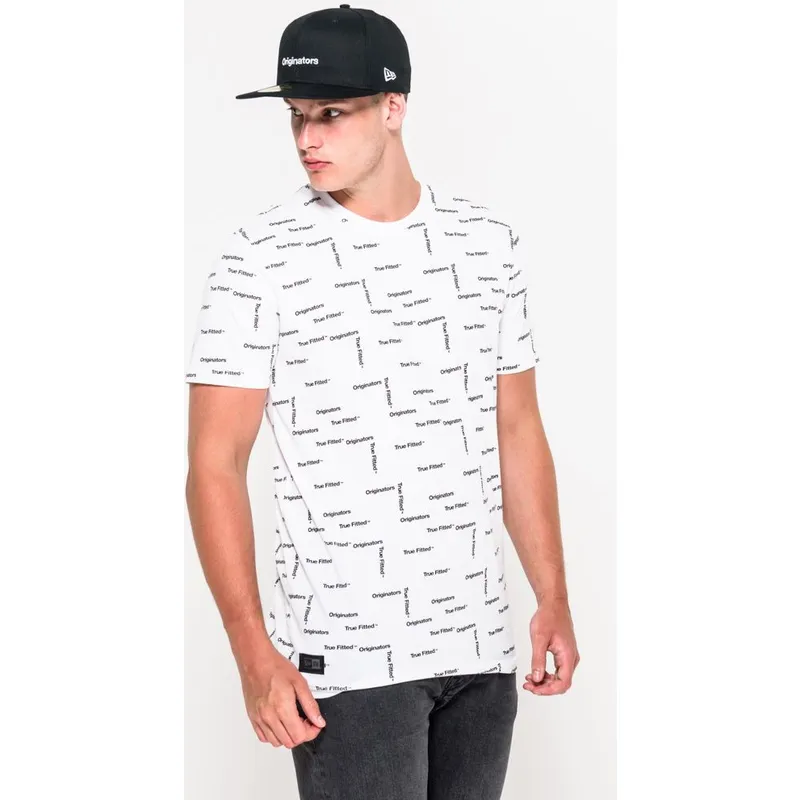 magliette-manica-corta-bianco-dei-camiseta-manga-corta-blanca-originators-di-new-era magliette-manica-corta-bianco-dei-camiseta-manga-corta-blanca-originators-di-new-era