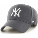 cappellino-curvo-grigio-scuro-new-york-yankees-mlb-mvp-di-47-brand