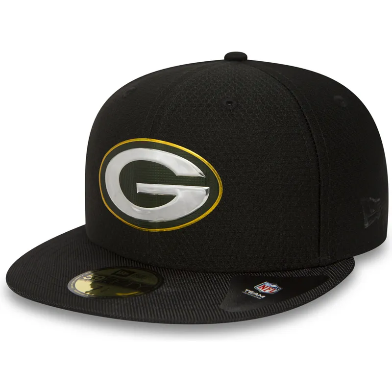cappelli-piatta-nero-regolato-59fifty-black-coll-dei-green-bay-packers-nfl-di-new-era cappelli-piatta-nero-regolato-59fifty-black-coll-dei-green-bay-packers-nfl-di-new-era