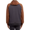 volcom-hazelnut-homak-lined-zip-through-hoodie-kapuzenpullover-sweatshirt-schwarz-und-braun