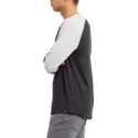 maglietta-maniche-lunghe-nera-e-grigia-pen-heather-grey-de-volcom