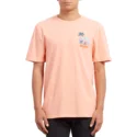 t-shirt-a-manche-courte-orange-cryptic-isle-orange-glow-volcom