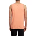 maglietta-senza-maniche-arancione-classic-stone-salmon-di-volcom