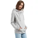 volcom-heather-grau-walk-on-by-high-neck-hoodie-kapuzenpullover-sweatshirt-grau
