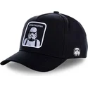 capslab-star-wars-stormtrooper-bb-schwarze-snapback-cap-mit-gebogenem-schirm