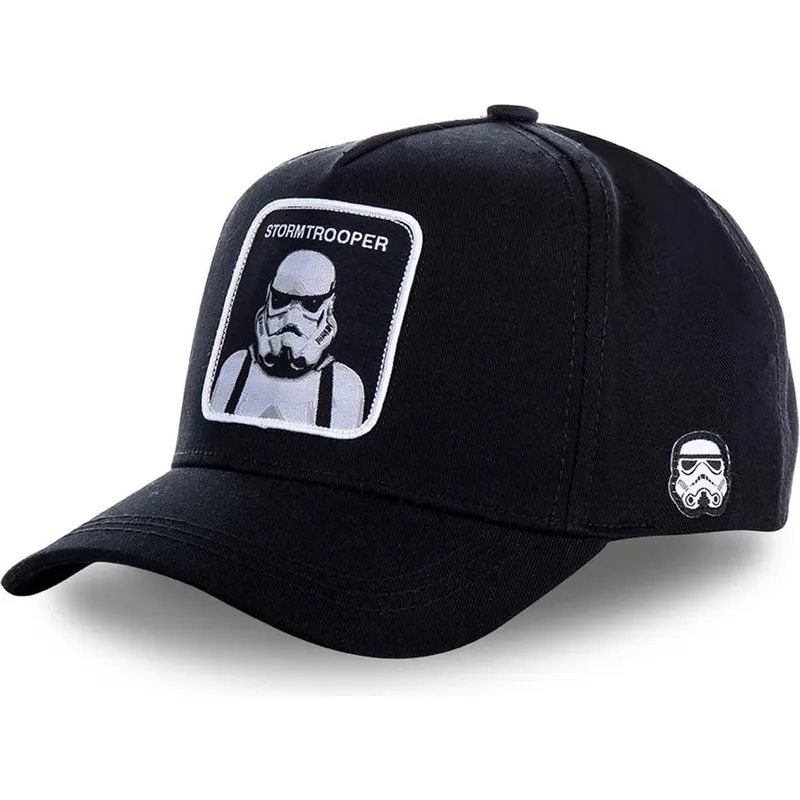 mutzen-gebogen-schwarz-snapback-stormtrooper-star-wars-von-capslab mutzen-gebogen-schwarz-snapback-stormtrooper-star-wars-von-capslab