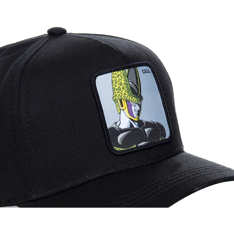 cappelli-curva-nero-snapback-cell-dragon-ball-di-capslab