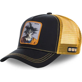 cappellino-trucker-nero-e-arancione-son-goku-gokb-dragon-ball-di-capslab