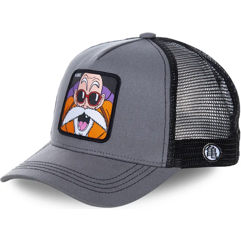 cappelli-curva-grigio-snapback-master-roshi-dragon-ball-di-capslab