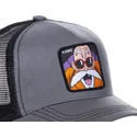 cappelli-curva-grigio-snapback-master-roshi-dragon-ball-di-capslab