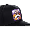 cappellino-nero-snapback-curva-master-roshi-kamb-dragon-ball-di-capslab