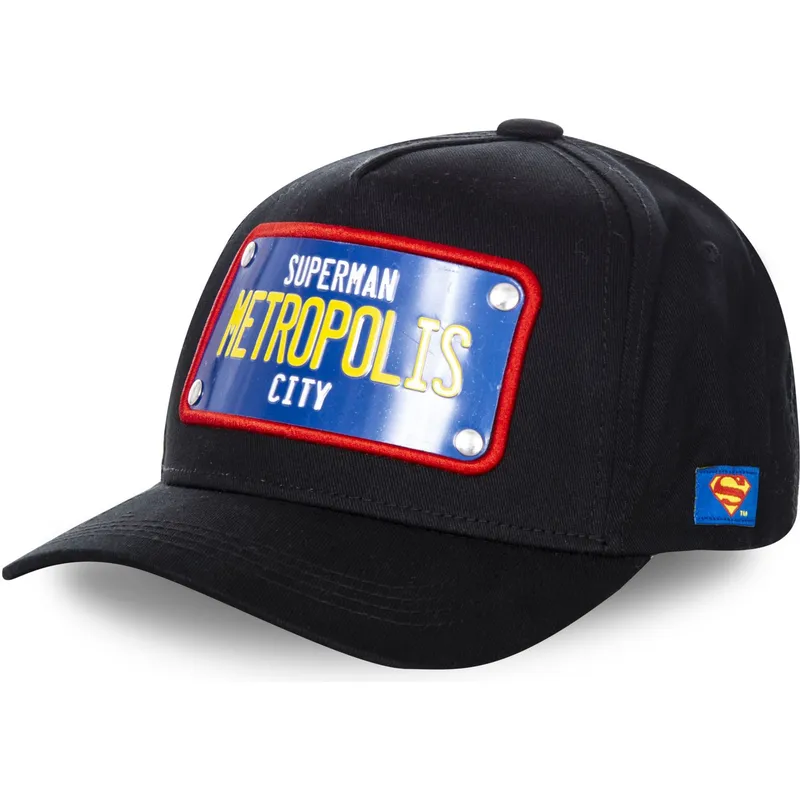 cappelli-curva-nero-snapback-superman-dc-comics-di-capslab