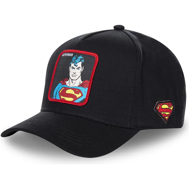 cappelli-curva-nero-snapback-superman-dc-comics-di-capslab