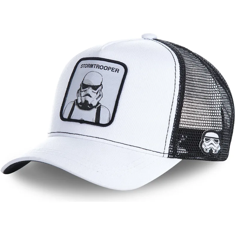 cappelli-curva-bianco-snapback-stormtrooper-star-wars-di-capslab cappelli-curva-bianco-snapback-stormtrooper-star-wars-di-capslab