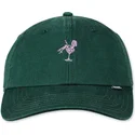cappellino-curvo-verde-bottiglia-regolabile-washed-girl-di-djinns